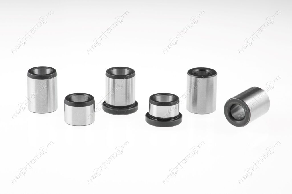 still life normalizzati per stampi componenti per stampi standard component for moulds bussole drill bushes din 172 din 179 din 9845C studio photography