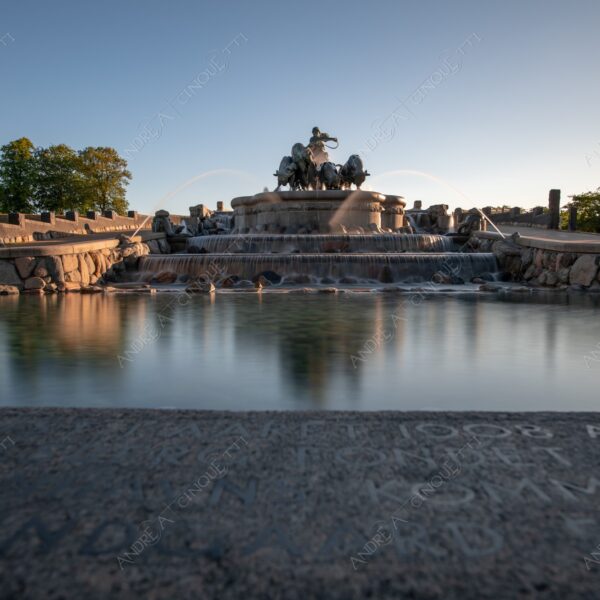 danimarca denmark copenaghen copenhagen fontana fountain lunga esposizione long exposure