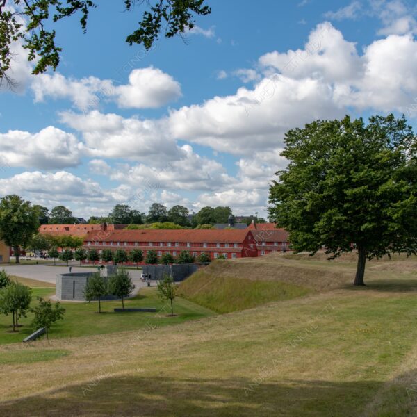 danimarca denmark copenaghen copenhagen kastellet fortezza militare nuvole clouds