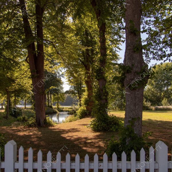 danimarca denmark valdemars slot tenuta estate parco park staccionata fence