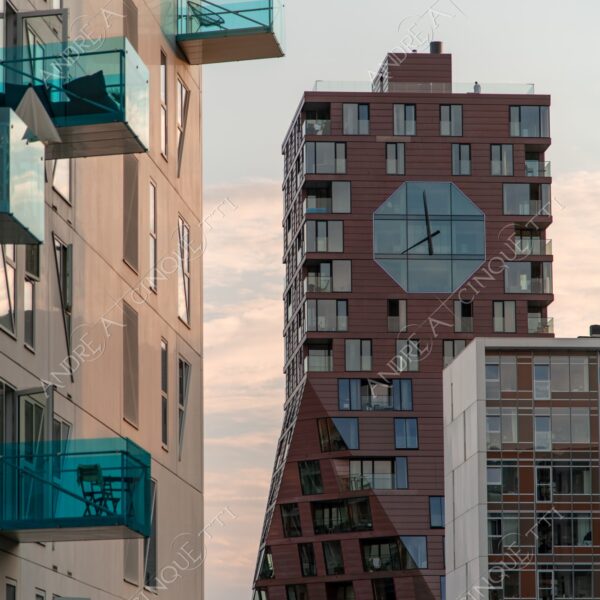 danimarca denmark aarhus modern buildings architecture neighbpourhood area east edifici moderni quartiere architettura