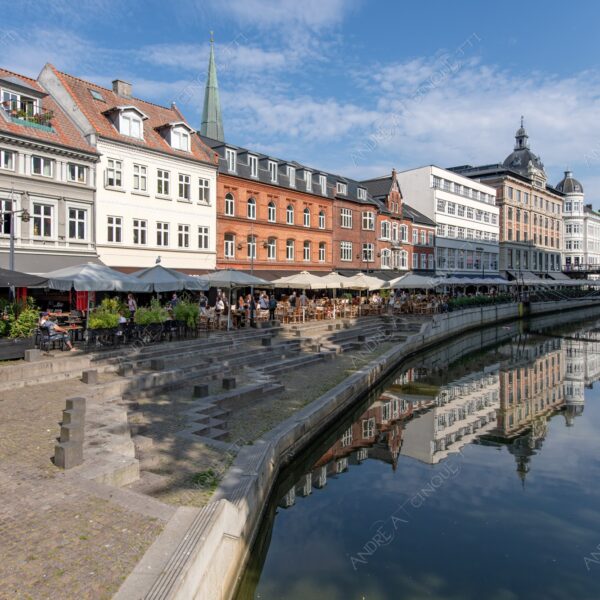 danimarca denmark aarhus canale canal channel riflessi reflections