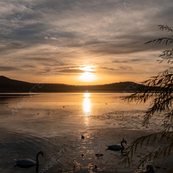 viverone lago lake mirror specchio riflessi reflections sole sun montagne mountains controluce backlight backlit profilo silhouette paesaggi landscapes sole sun alba sunrise dawn twilight tramonto sunset sundown