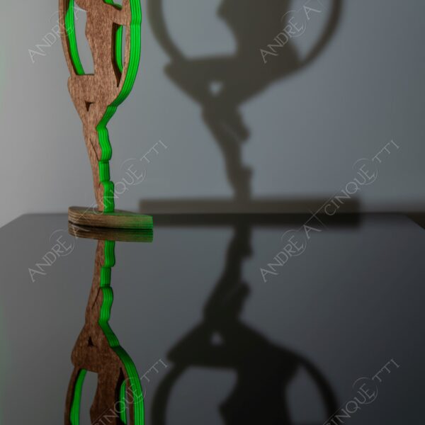 still life studio photography opera d'arte artwork legno wood ombra shadow prfilo silhouette riflessi reflections specchio mirror ginnasta gymnast ballerina dancer cerchio circle hula hoop