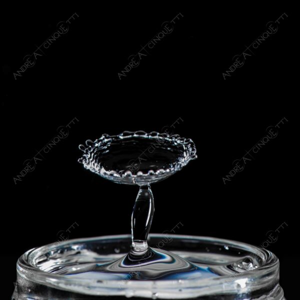 macro photography goccia gocce d'acqua water drop drops high speed sync riflessi reflections splash colori colours bounce bouncing