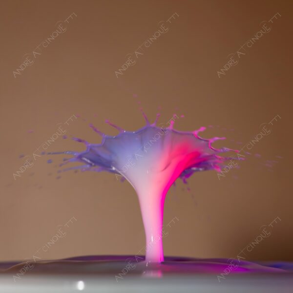 macro photography goccia gocce d'acqua water drop drops high speed sync riflessi reflections splash colori colours bounce bouncing