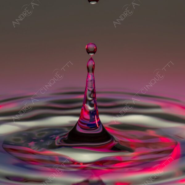 macro photography goccia gocce d'acqua water drop drops droplet droplets high speed sync studio photography riflessi reflections splash colori colours bounce bouncing bandiera flag usa unites states of america stars and stripes
