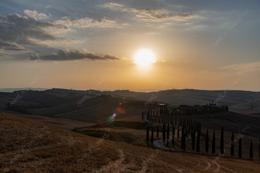 toscana tuscany podere baccoleno alba sunrise tramonto sunset sundown crepuscolo twilght dusk nuvole clouds sole sun