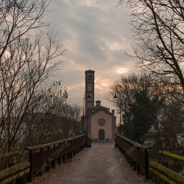 balbiano colturano campagna countryside alba sunrise tramonto sunset sundown crepuscolo twilght dusk fiume river addetta chiesa church ponte bridge campanile belltower belfry steeple autunno autumn fall foliage