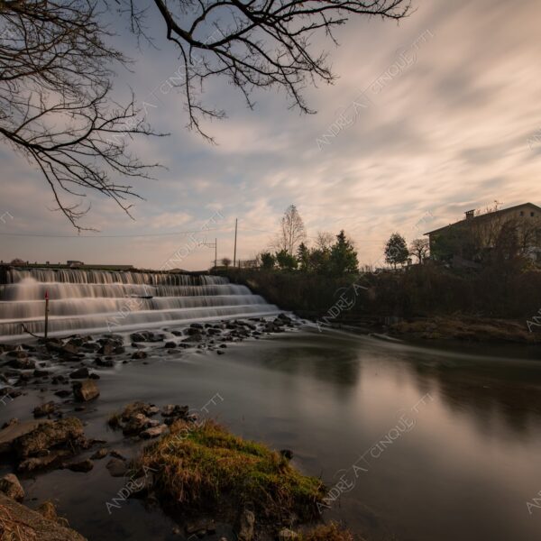balbiano colturano campagna countryside fiume river cascata waterfall lunga esposizione long exposure