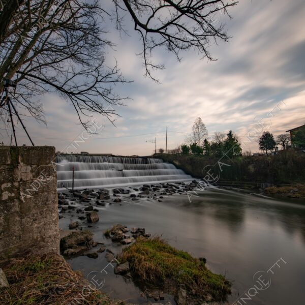 balbiano colturano campagna countryside fiume river cascata waterfall lunga esposizione long exposure