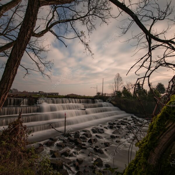 balbiano colturano campagna countryside fiume river cascata waterfall lunga esposizione long exposure