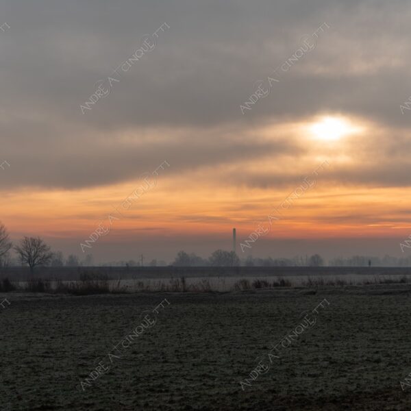 balbiano colturano campagna countryside alba sunrise tramonto sunset sundown crepuscolo twilght dusk nebbia fog foschia misty sole sun