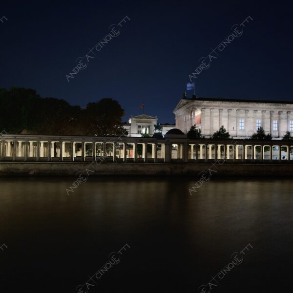 germania germany berlino berlin isola dei musei fiume river lunga esposizione long exsosure