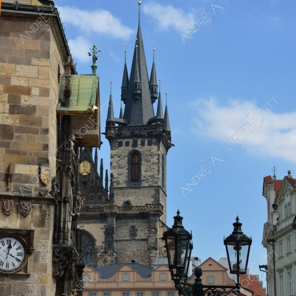 repubblica ceca czech repubblic praga prague castello castle lampione street light lamp lamppost
