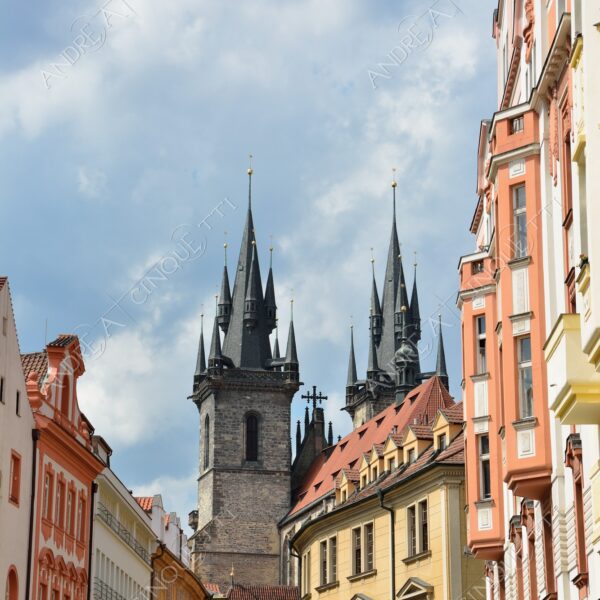 repubblica ceca czech repubblic praga prague castello castle prospettiva perspective