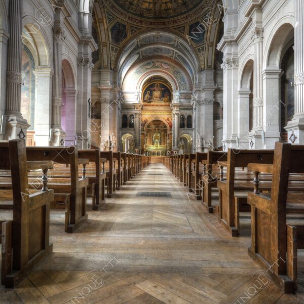 francia france parigi paris hotel des invalides interior interni architettura architecture prospettiva perspective
