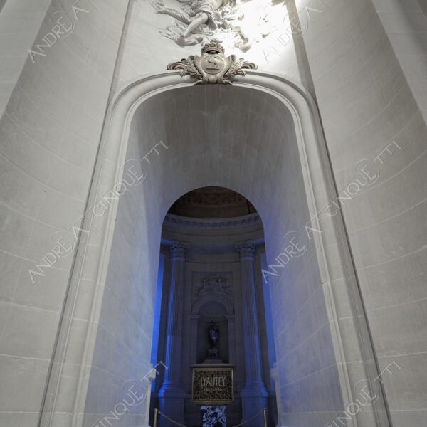 francia france parigi paris hotel des invalides interior interni architettura architecture prospettiva perspective